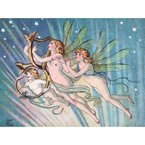 Emily's Fairies Ceramic Art Tile