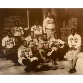 Tuskegee Institute Baseball Team Photo Print