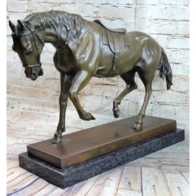 Western Horse Bronze Sculpture