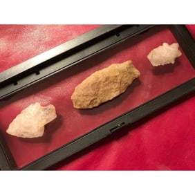 Native American Arrowhead Points, Fairfax Virginia