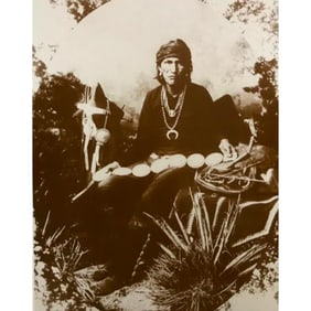 Native American History, Navajo Silversmith Photo Print