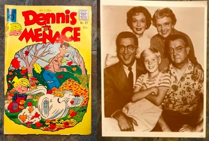 Dennis The Menace Comic Book, Photo Print