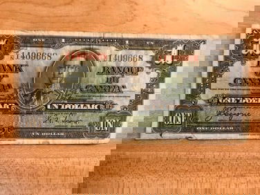 1937 Bank of Canada $1 Note