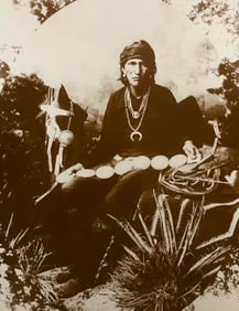 Native American Indian History, Navajo Silversmith Photo Print