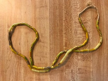Vintage African Trade Beads Necklace