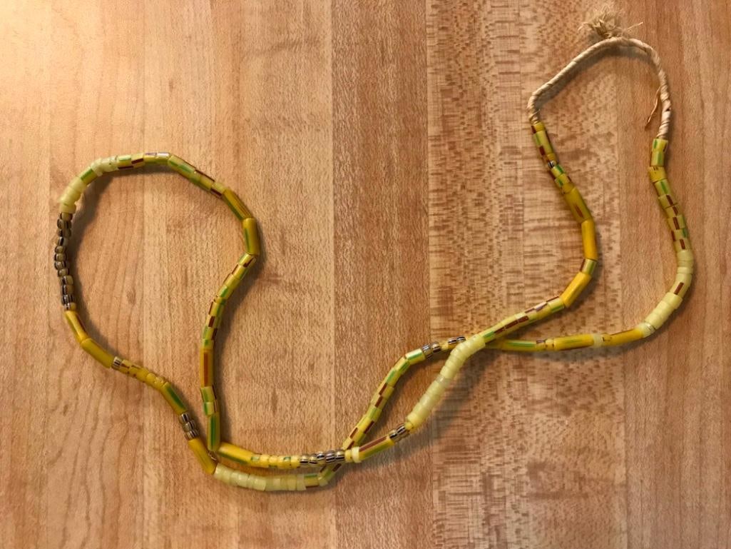 Vintage African Trade Beads Necklace (1 of 4)