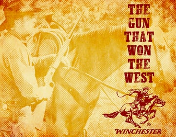 Winchester Metal Pub Bar Sign
