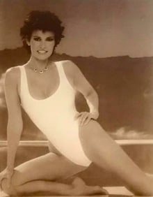 Vintage Racquel Welch Photo Print