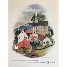 1948 Container Corporation Connecticut Ad