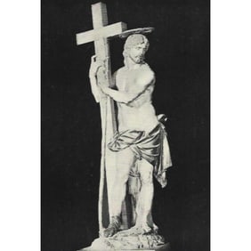 Early 1900's Half-tone Print, #1258B The Christ