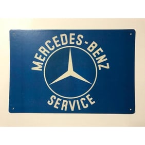 Mercedes Benz Service Pub Bar Sign
