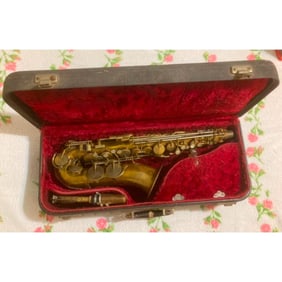 Vintage 1937 King Alto Saxophone