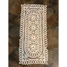 Battenburg Lace Table Runner