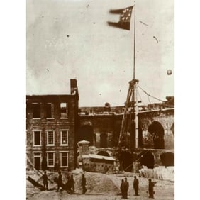 Civil War Fort Sumter Interior Photo Print
