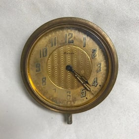 Early 1900s Hebdo Swiss 8 Days Car Clock
