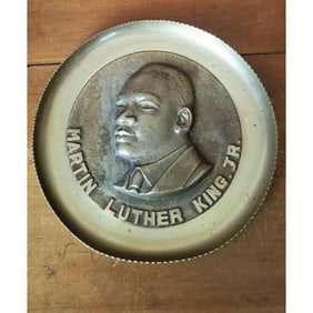 Mid Century Martin Luther King Jr Plaque