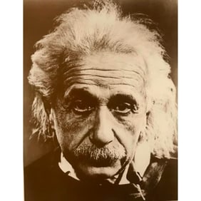 Albert Einstein Photo Print