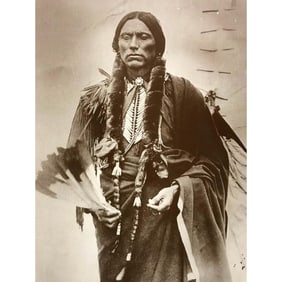 Comanche War Chief Quincy Parker Photo Print