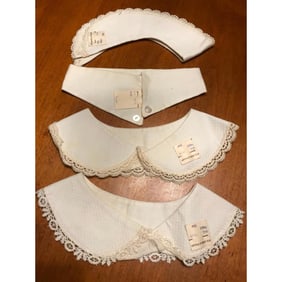 Mid Century Maid Domestic Uniform Collars, Display