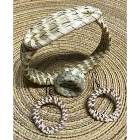Charleston Lowcountry Woven Sweetgrass Set
