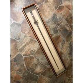 Early French Dueling Epee Sword, Display