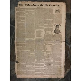 Rare 200+ Year Old New York Newspaper