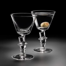 Mr Astor's Top Hat Martini Glass Set