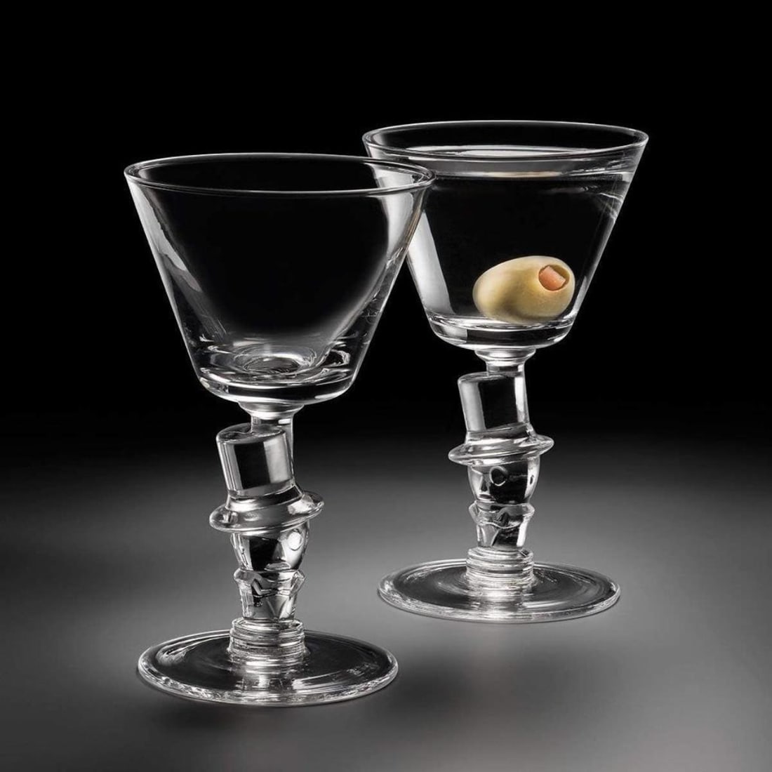 Mr Astor's Top Hat Martini Glass Set (1 of 3)