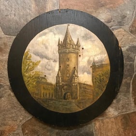 Early 1900's German Black Forest Target Board