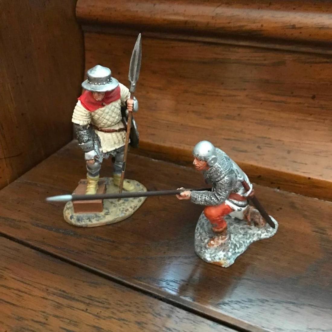Pair of 15th Century Lead Soldiers, Del Prado (1 of 7)