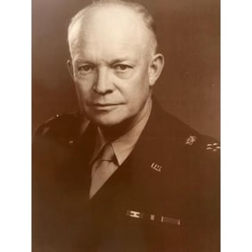World War II General Dwight Eisenhower