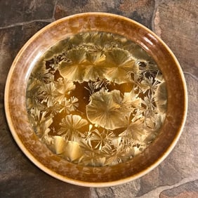 Uwharrie Chrystalline Pottery Platter