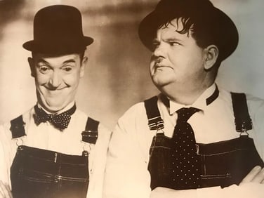 Laurel & Hardy Photo Print