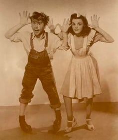 Mickey Rooney, Judy Garland Photo Print