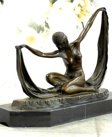 After Mirval, Bronze Dancer Sculpture