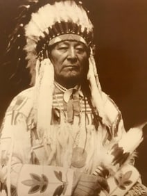 Chief Plenty Coups, Crow Nation, American Indian Photo Print