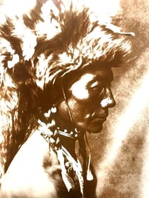 Piegan Chief Yellow Kidney Photo Print