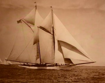 Schooner Yacht America, Vineyard Sound Photo Print