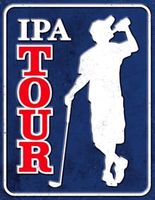 IPA Tour Metal Pub Bar Sign