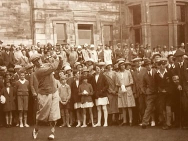 Bobby Jones Golfing, St Andrews Photo Print