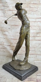 Tiger Woods Tribute Bronze Sculpture