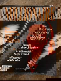 Rare October 1999 Millionaire Magazine, Julia Roberts