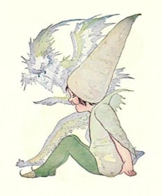 1914 Children's Prints, Parsnip & Sir English Walnut