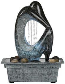 Modern Silhouette Tabletop Fountain