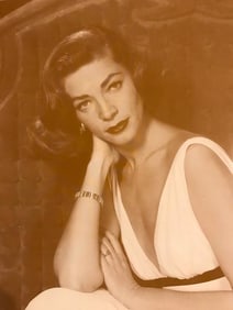 Vintage Actress Lauren Bacall Photo Print
