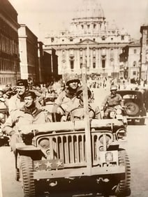 World War II, General Clark, Italy Photo Print