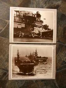 World War II Aircraft Carrier Photo Prints
