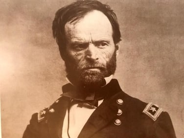 Civil War General Sherman Photo Print