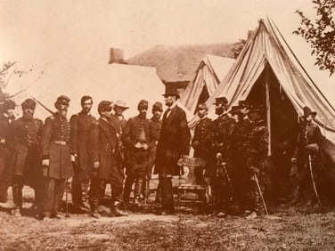 Civil War Battle of Antietam, Abraham Lincoln, General McClellan