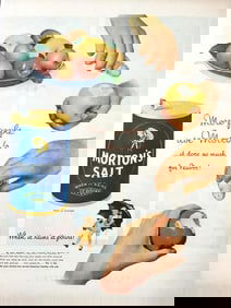 Mid-Century Morton's Salt Ad